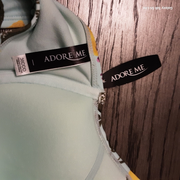 ADORE ME SWIMSUIT  38DDD /0X Floral  Bikini Set - Picture 12 of 15